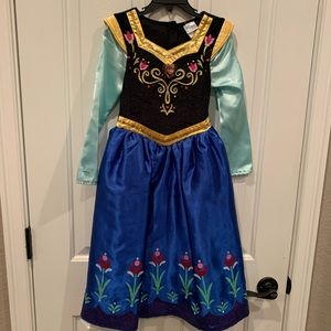 Disney Frozen Anna Dress- Child size small 4-6